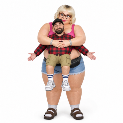 Wife Grab Inflatable Costume